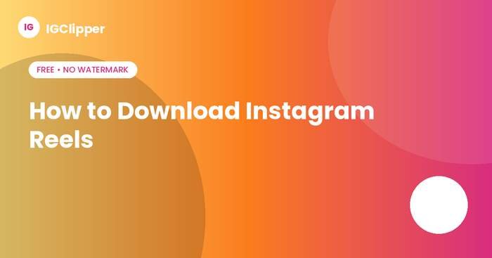 How to Download Instagram Reels (Free, No Watermark)